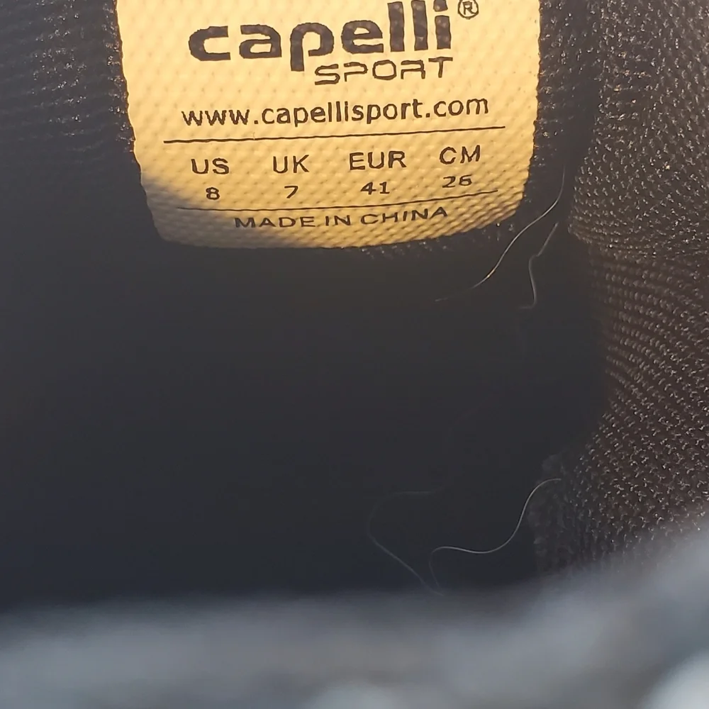 Capelli Unisex Pipeline SC NY Flex Black Running Shoes Sneakers Size‎ 8 #4